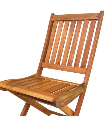 Chaise de jardin en bois 61x42x89cm