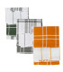 Tea Towel 100% Cotton blue and white - 70x50cm