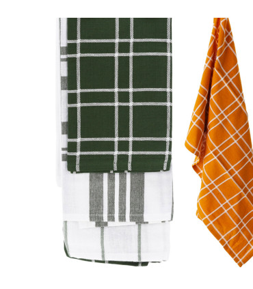 Tea Towel 100% Cotton blue and white - 70x50cm