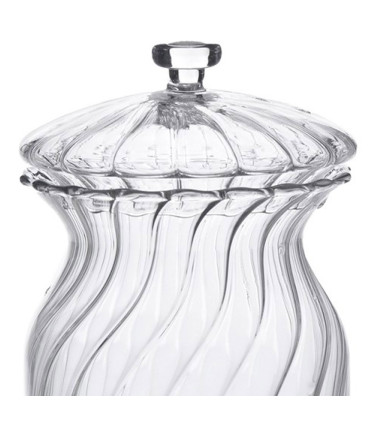 Bocal cuisine hermétique en verre 9x9x15cm