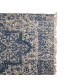 Tapis rectangulaire gris et bleu 140x200cm