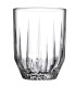 Set de 3 verres à eau en verre transparent 25cl