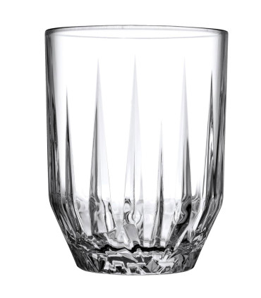 Set de 3 verres à eau en verre transparent 25cl