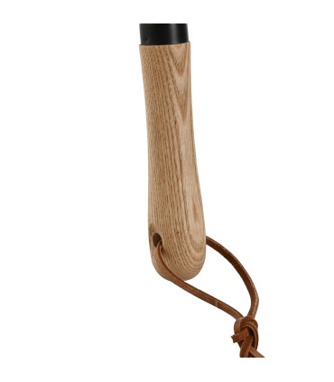 Set de 3 ustensiles de jardinage en bois de métal noir 10x10x35cm