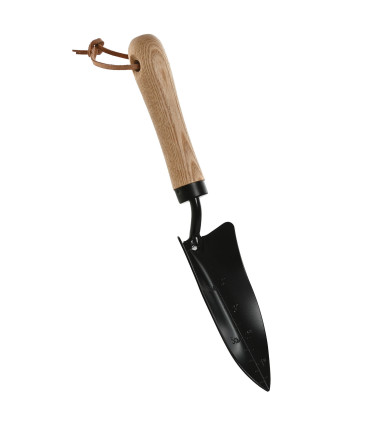 Set de 3 ustensiles de jardinage en bois de métal noir 10x10x35cm