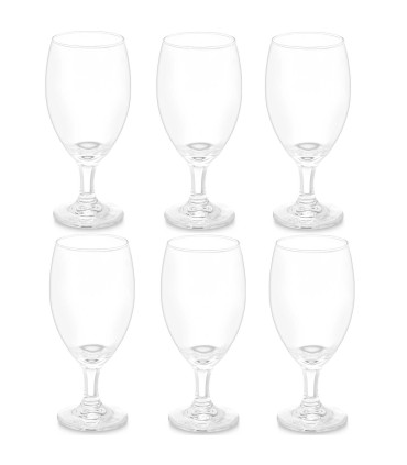 Set de 6 verres à bière en verre 44cl
