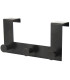 Door Coat Rack Metal white 22x22x10cm