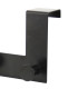 Door Coat Rack Metal white 22x22x10cm