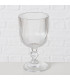 Verre à vin en verre strié 35cl