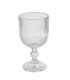Verre à vin en verre strié 35cl