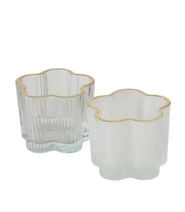 Set of 3 Vases 6x6x7cm
