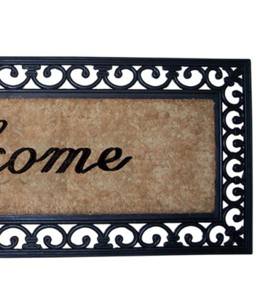 Paillasson Coco et Caoutchouc Welcome 120x45x2cm