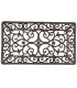 Paillasson coco métal marron 57x34x2cm