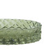 Porte savon en verre diamant vert 13x9x3cm