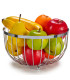 Corbeille à fruits en inox 25x25x14cm