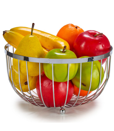 Corbeille à fruits en inox 25x25x14cm