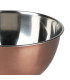Saladier en inox doré rose 19x19x9.5cm