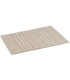 Tapis de bain 100% coton beige 70x45cm