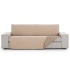 Armchair cover beige 60 to 110cm