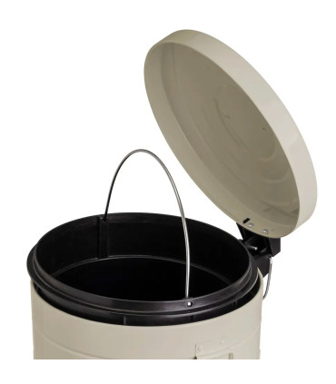 Kitchen Bin Retro red Metal - 20L