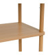 Étagère 3 plateaux en bois et métal 60x30x76cm