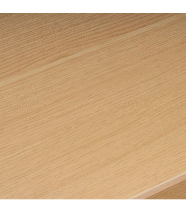 Étagère 3 plateaux en bois et métal 60x30x76cm