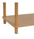 Étagère 3 plateaux en bois et métal 60x30x76cm