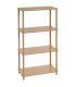 Wood shelf 60x30x76cm