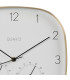 Ovale Wall Clock with Thermometer and Hygrometer