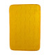 Tapis de bain mémoire de forme jaune 50x80cm