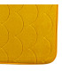Tapis de bain mémoire de forme jaune 50x80cm