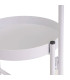 Support pot plante triple articulé métal blanc 60x19x60cm
