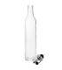 Set huilier + vinaigrier en verre avec bouchon acier 50cl