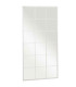 Wall Mirror Black Metal 150x90cm