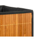 Storage box tissue bamboo - 31x31x31cm