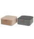 Jewelry Box White Wood MDF 20x16x10cm