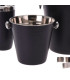 Coffret cocktail 4 pièces en acier inoxydable noir
