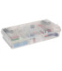 Boîte rangement couture complète 17.5x9.5x3.9cm