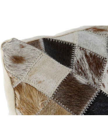 Set of 3 outdoor cushions leaves