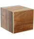 Bathroom Storage Box acacia wood 23.5x15.5x12cm