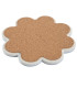 Set of 12 Coasters dolomite 11x11x0.7cm