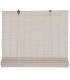 Store enrouleur intérieur en bambou blanc 60x2x175cm