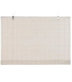 Store enrouleur intérieur en bambou blanc 90x2x175cm