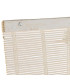 Store enrouleur intérieur en bambou blanc 90x2x175cm