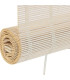 Store enrouleur intérieur en bambou blanc 90x2x175cm