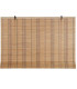 Store enrouleur intérieur en bambou et fils multicolores 90x2x175cm