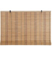 Store enrouleur intérieur en bambou et fils multicolores 90x2x175cm