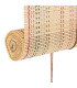 Store enrouleur intérieur en bambou et fils multicolores 60x2x175cm