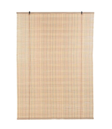 Store enrouleur intérieur en bambou et fils multicolores 120x2x175cm