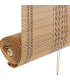 Store enrouleur intérieur en bambou et fils multicolores 120x2x230cm